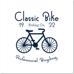 Classic Bike Riding Company Posters and Art